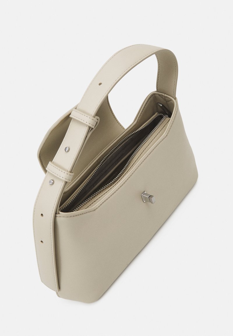 Calvin Klein RE LOCK SHOULDER BAG - Handtasche - stoney beige/grau 