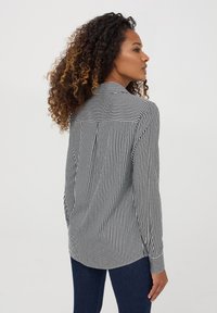 Terranova A RIGHE - Camicia - nero