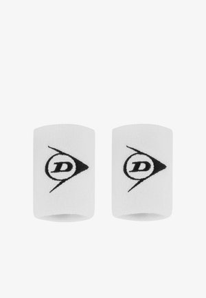 Dunlop, WRISTBAND LONG DUO 2 PACK UNISEX - Polsino - white