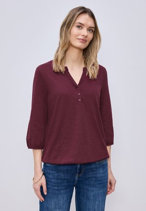 IM TUNIKA-LOOK - T-shirt à manches longues - rot