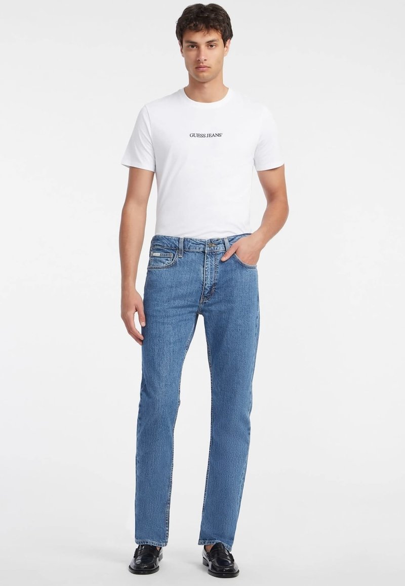 Guess Jeans Straight leg jeans blauw