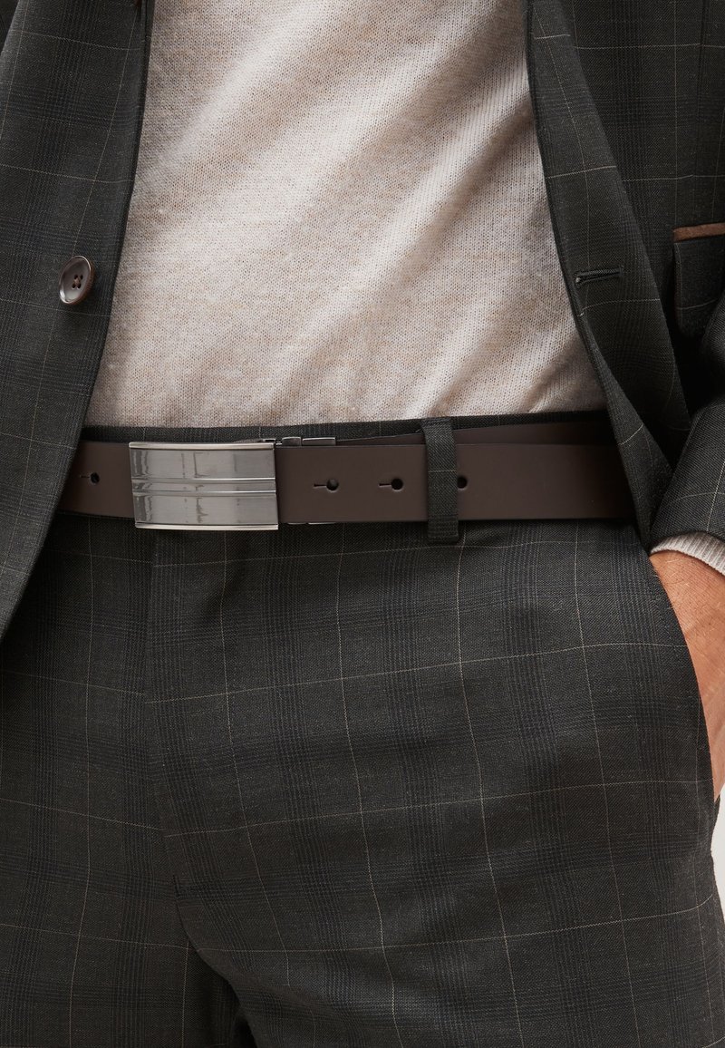 Next REVERSIBLE PLAQUE BONDED   - Riem - black brown