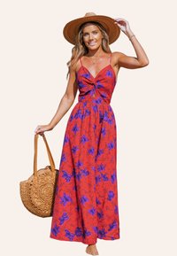 Cupshe Robe longue - red