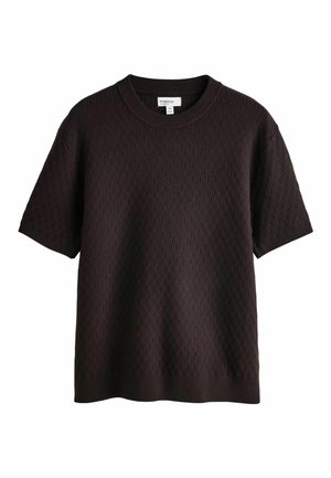 REGULAR FIT - T-Shirt basic - brown