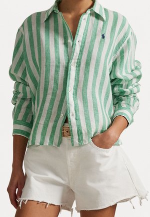 Overhemdblouse - green