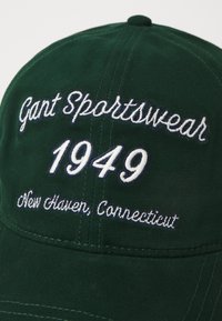 GANT SCRIPT GRAPHIC BRUSHED UNISEX - Boné - tartan green