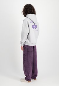 Alpha Industries LOGO  - Felpa con cappuccio - pastel grey