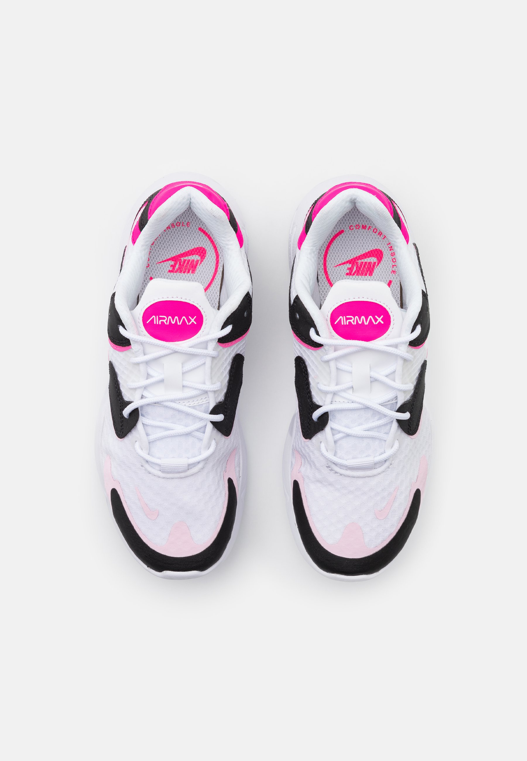 Nike Sportswear AIR MAX 2X - Sneakers laag - white/pink glow/pink  foam/hyper pink/black/wit - Zalando.be