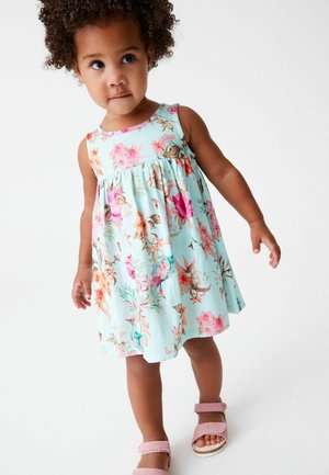 SLEEVELESS STANDARD - Jersey dress - blue