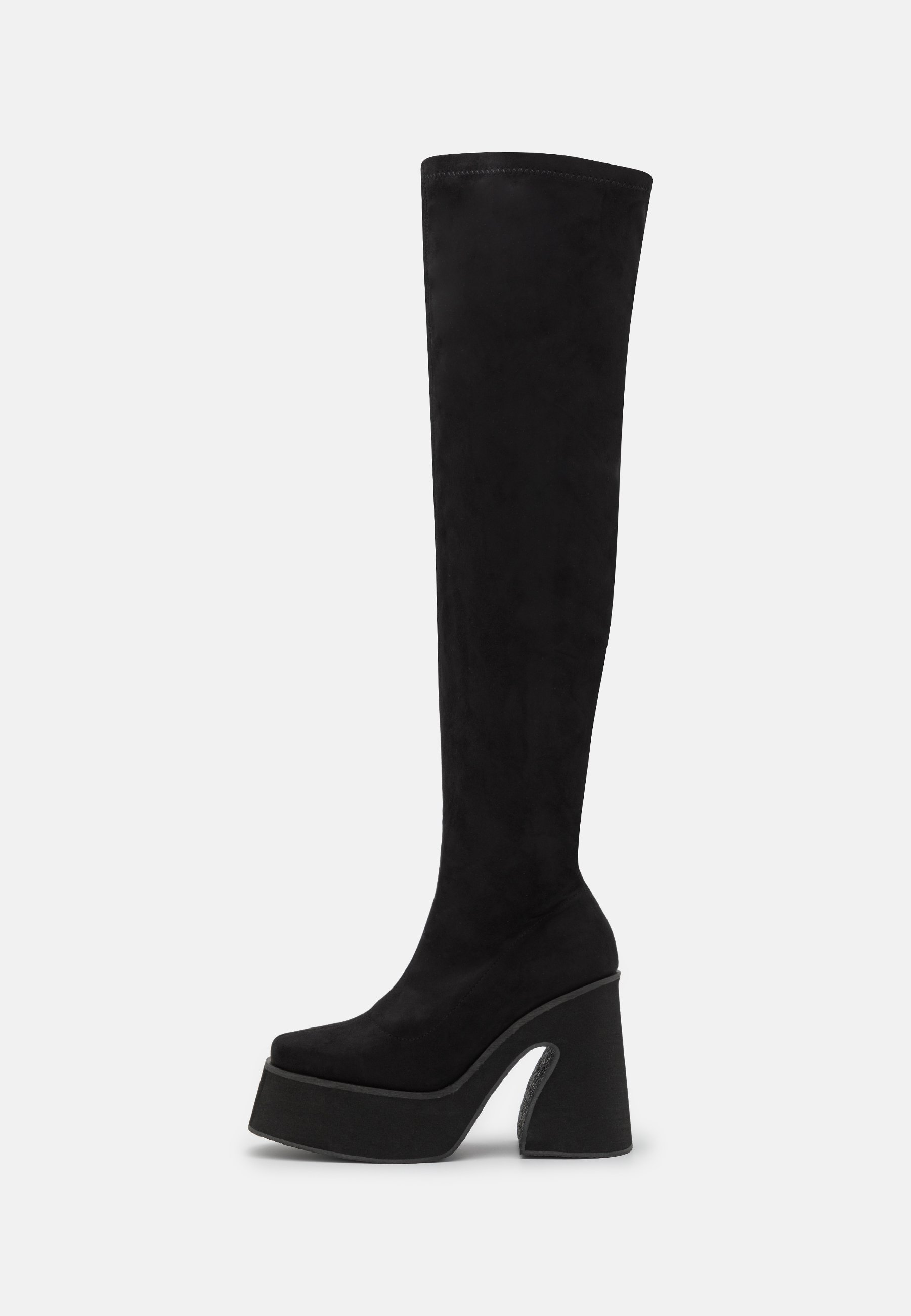 Koi Footwear VEGAN - Botas mosqueteras - black/negro - Zalando.es