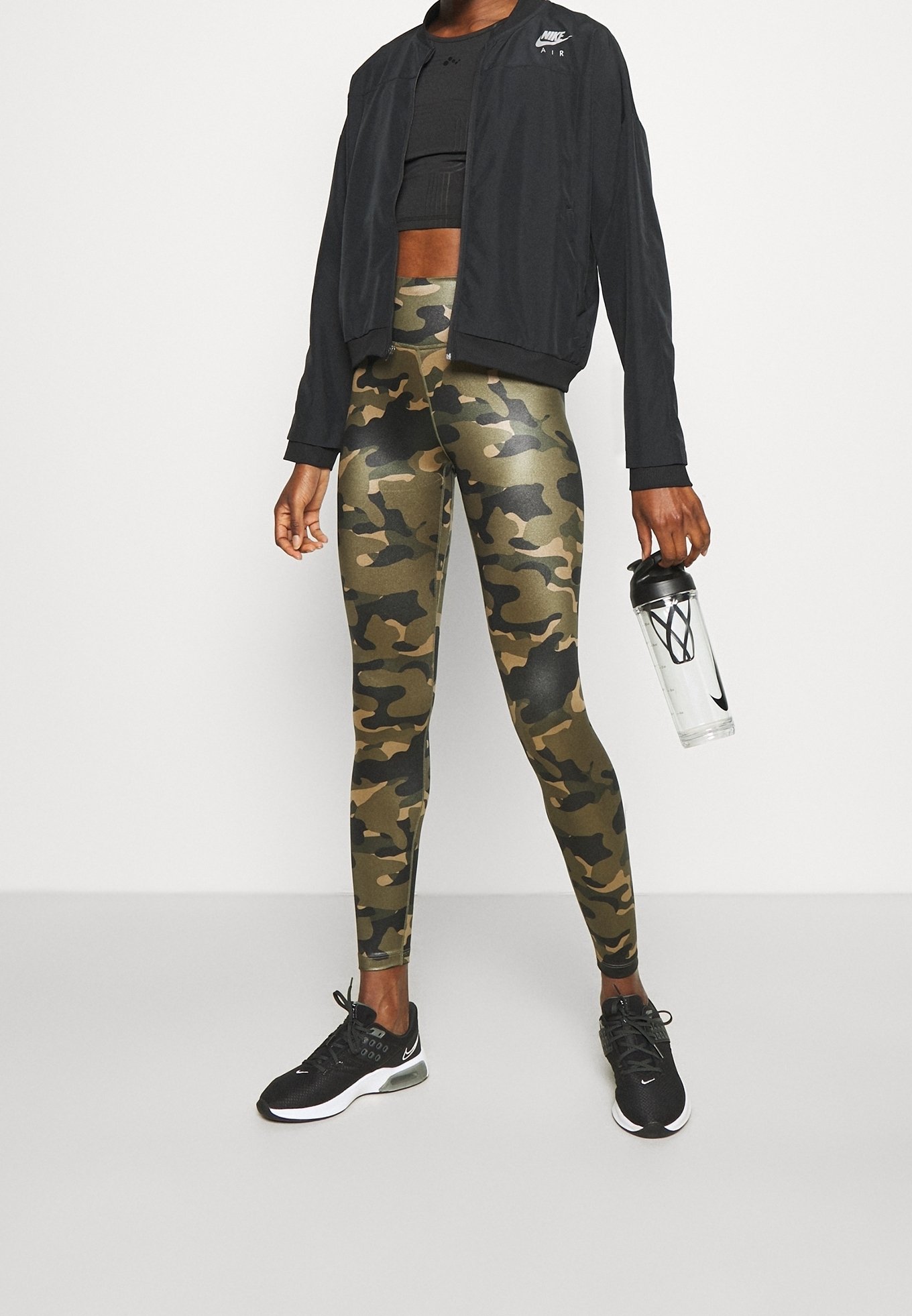 nike camo print leggings