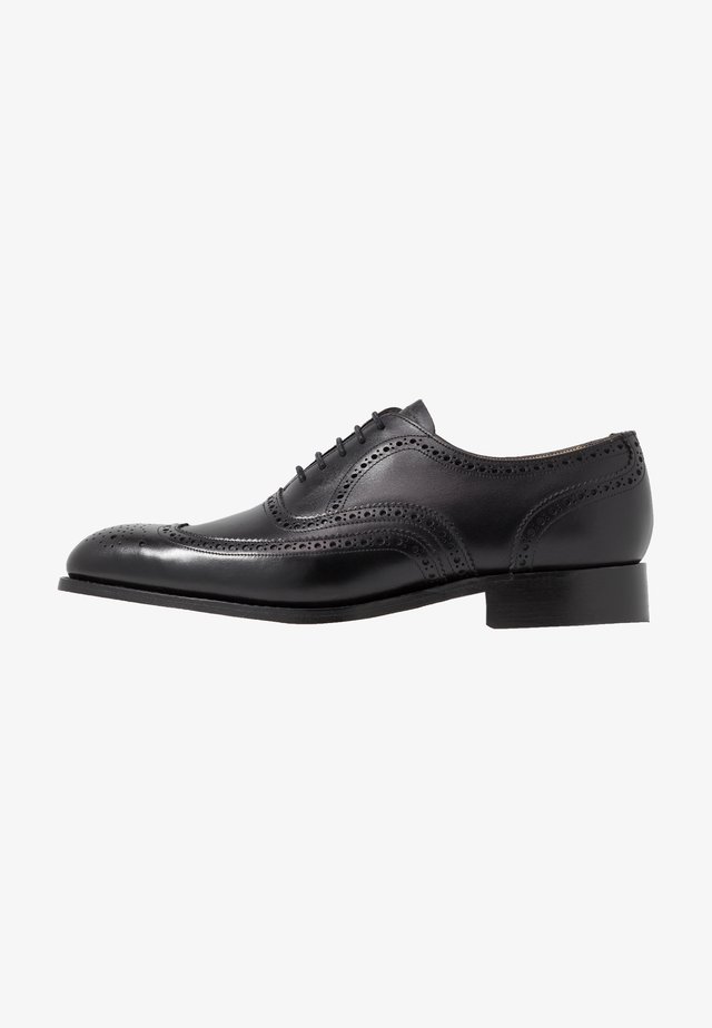 MALTON - Stringate eleganti - black
