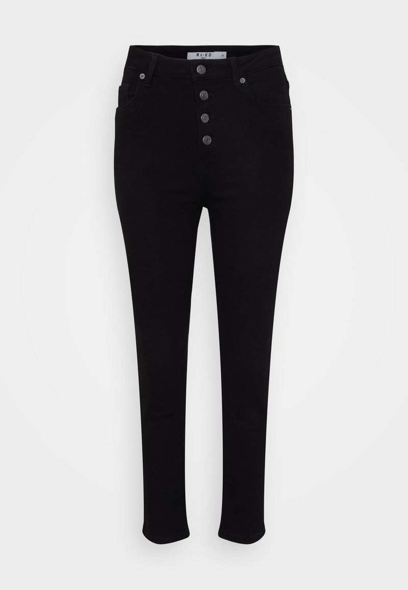 NA-KD Jeans Skinny Fit zwart