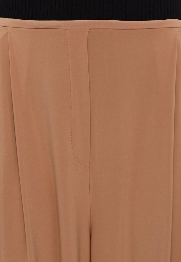 PLEAT PANT - Trousers - cappuccino2