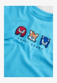 Geselecteerd, blue embroidered