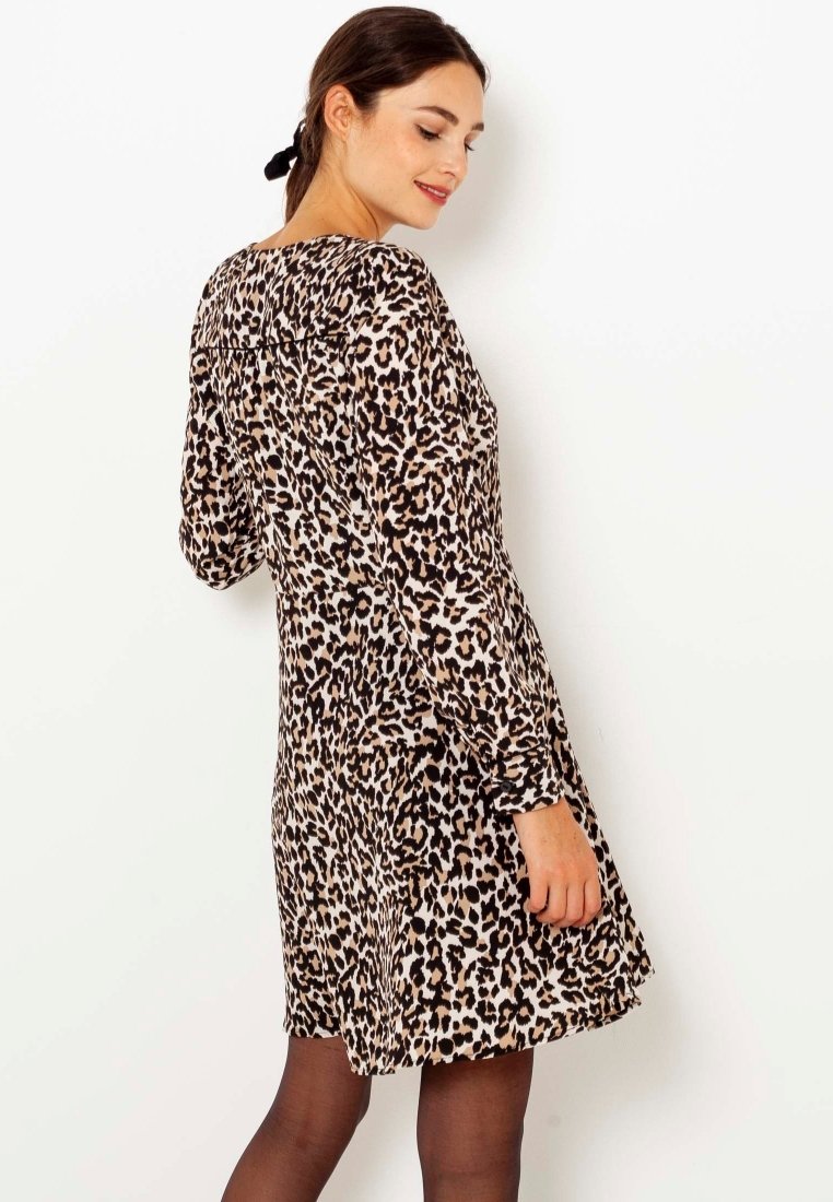camaieu robe leopard