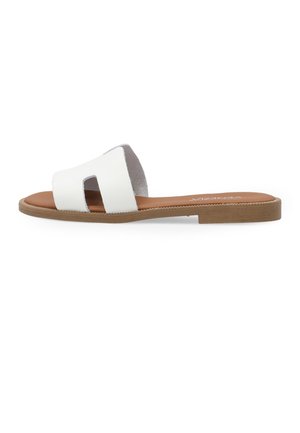 VENEZIA, SLIPPERS - Slip-on sandaler - white