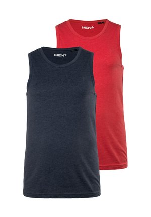 TANK BASIC 2ER PACK RUNDHALS - Top - red