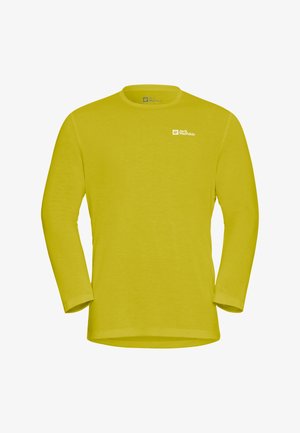 Jack Wolfskin VONNAN - Langarmshirt - chartreuse