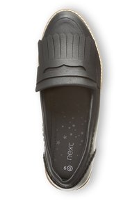 Next PATENT WIDE FIT LOAFERS - Instappers - black