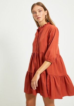Abito a camicia - orange