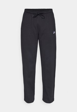 Nike Sportswear CLUB KNIT PANT - Tepláky - black/(white)