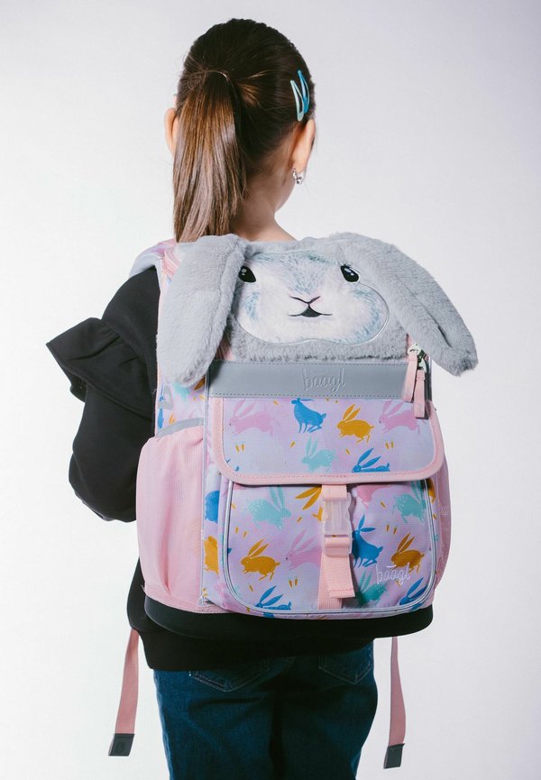 3 SET ERGONOMISCHE - ZIPPY BUNNY - Schulranzen - beige