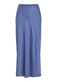 VIELLETTE MIDI - A-line skirt - bijou blue