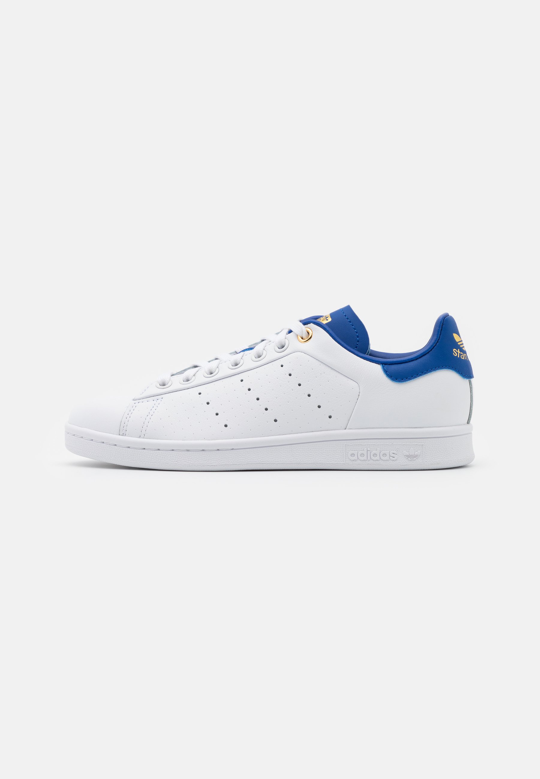 stan smith blue and gold