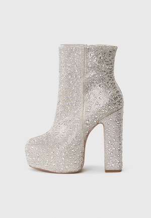 TORCHER - High Heel Stiefelette - silver-coloured