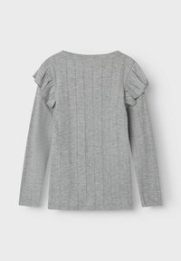 Name it NMFJULIA NOOS - Pikkade varrukatega topp - grey melange