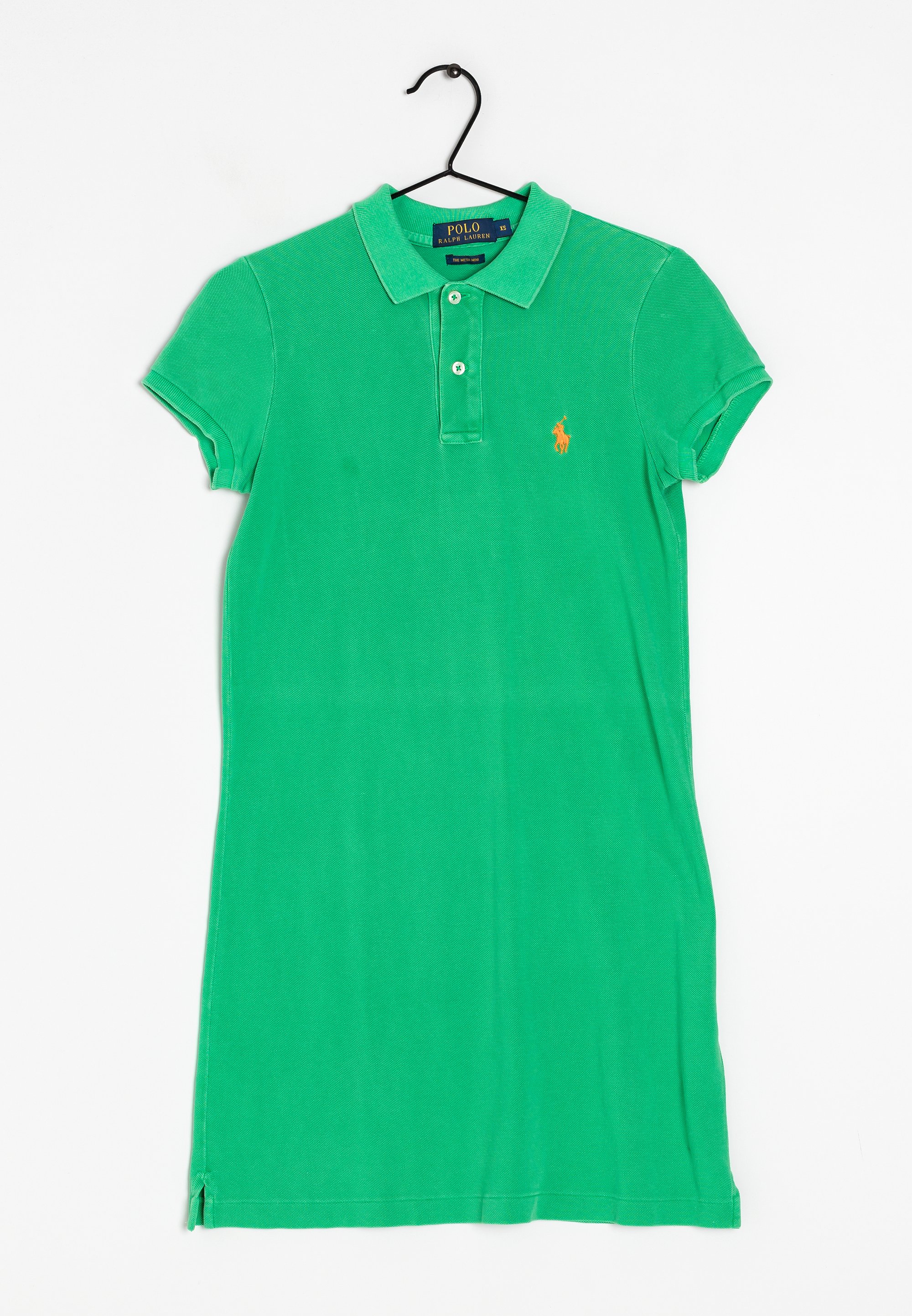 Polo Ralph Lauren Shirt dress green (Pre-owned) Zalando
