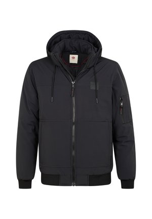 Petrol Industries, HOODED BOMBER JACKET IRONVALLEY - Jas - deep black