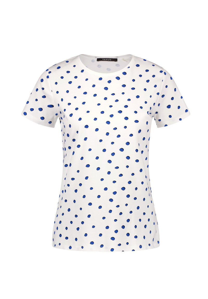 Taifun T-shirt print wit