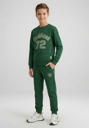 Cars Jeans, JOGGINGBROEK RAGS JR. - Trainingsbroek - moss