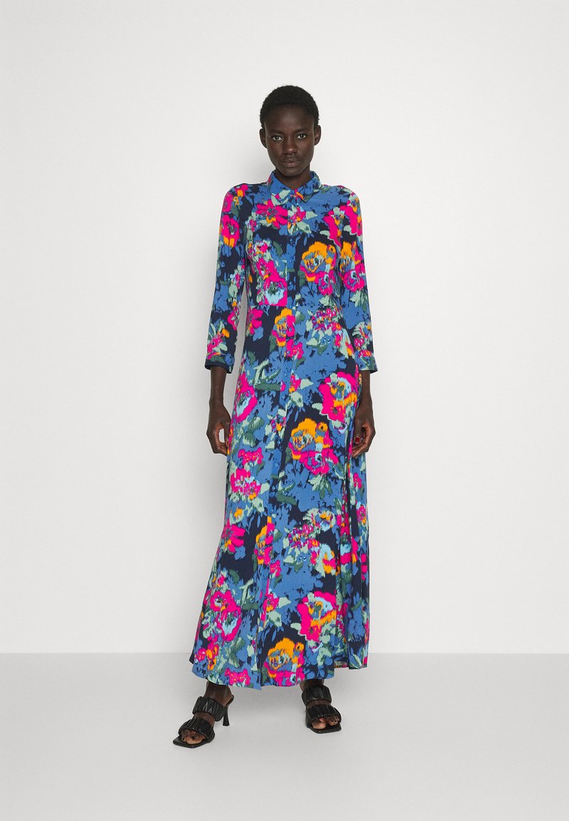 Yassavanna Long Shirt Dress Moonlite Mauve Aop Cammy main image 1