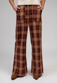 AN'GE PONTALY - Pantalon classique - chocolat