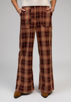 PONTALY - Pantalon classique - chocolat