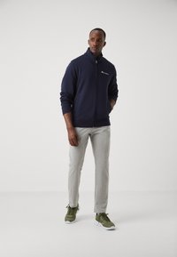 Champion ICONS FULL ZIP COLLAR - Sudadera con cremallera - dark blue