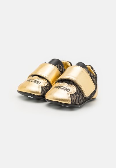 MOSCHINO UNISEX - Šlepetės - gold/black