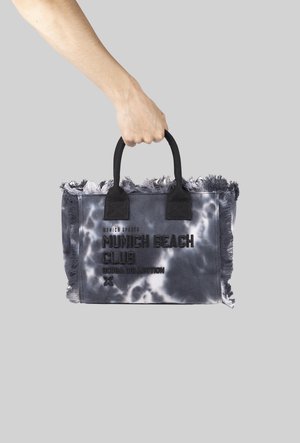 MUNICH, SCUBA BLACK AND WHITE CROSSBODY UNISEX - Bolso de mano - black