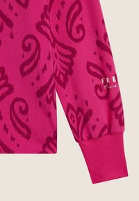 Freddy GIROCOLLO IN FANTASIA - Felpa - allover ikat beetroot purple
