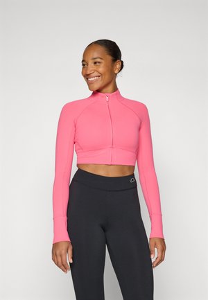 PURELUXE CROPPED JACKET - Trainingsvest - pink cactus