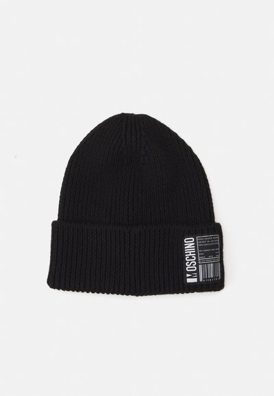 MOSCHINO HAT ONE SIZE UNISEX - Bonnet - black