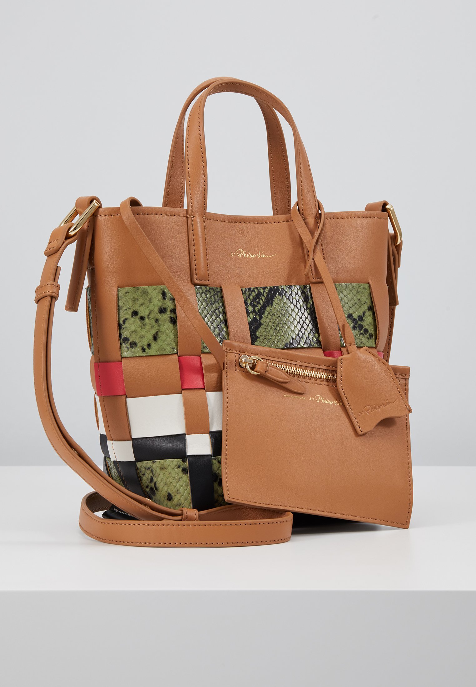 3.1 Phillip Lim ODITA MINI MODERN LATTICE BUCKET Håndveske 3.1 Phillip Lim ODITA MINI MODERN LATTICE BUCKET Håndveske