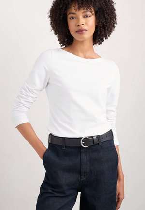 Seasalt Cornwall Langarmshirt - white salt