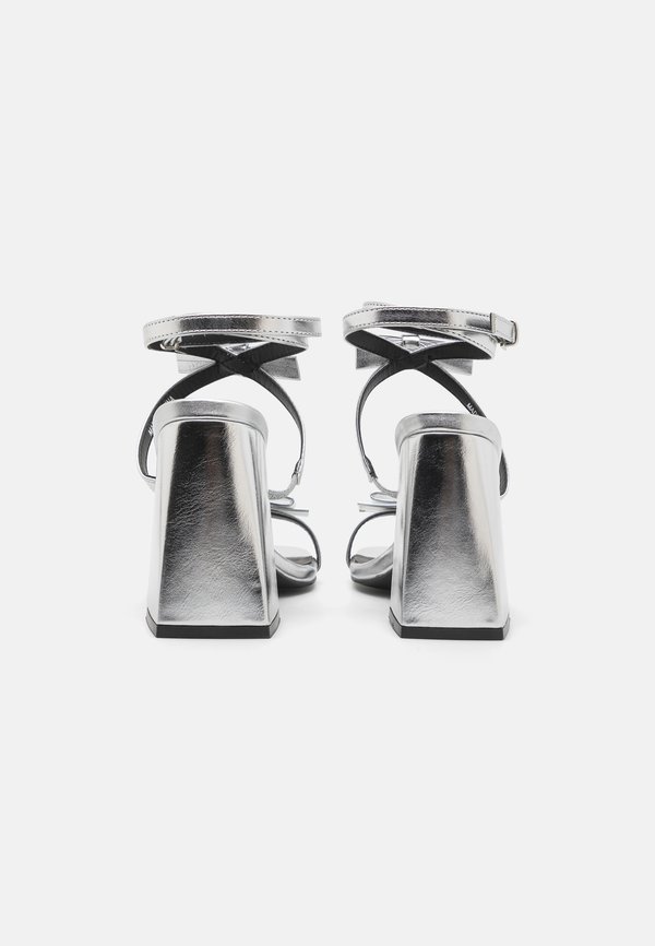 WIDE - Sandals - silver2