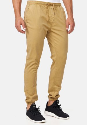 INDICODE JEANS FIELDS - Trousers - amber