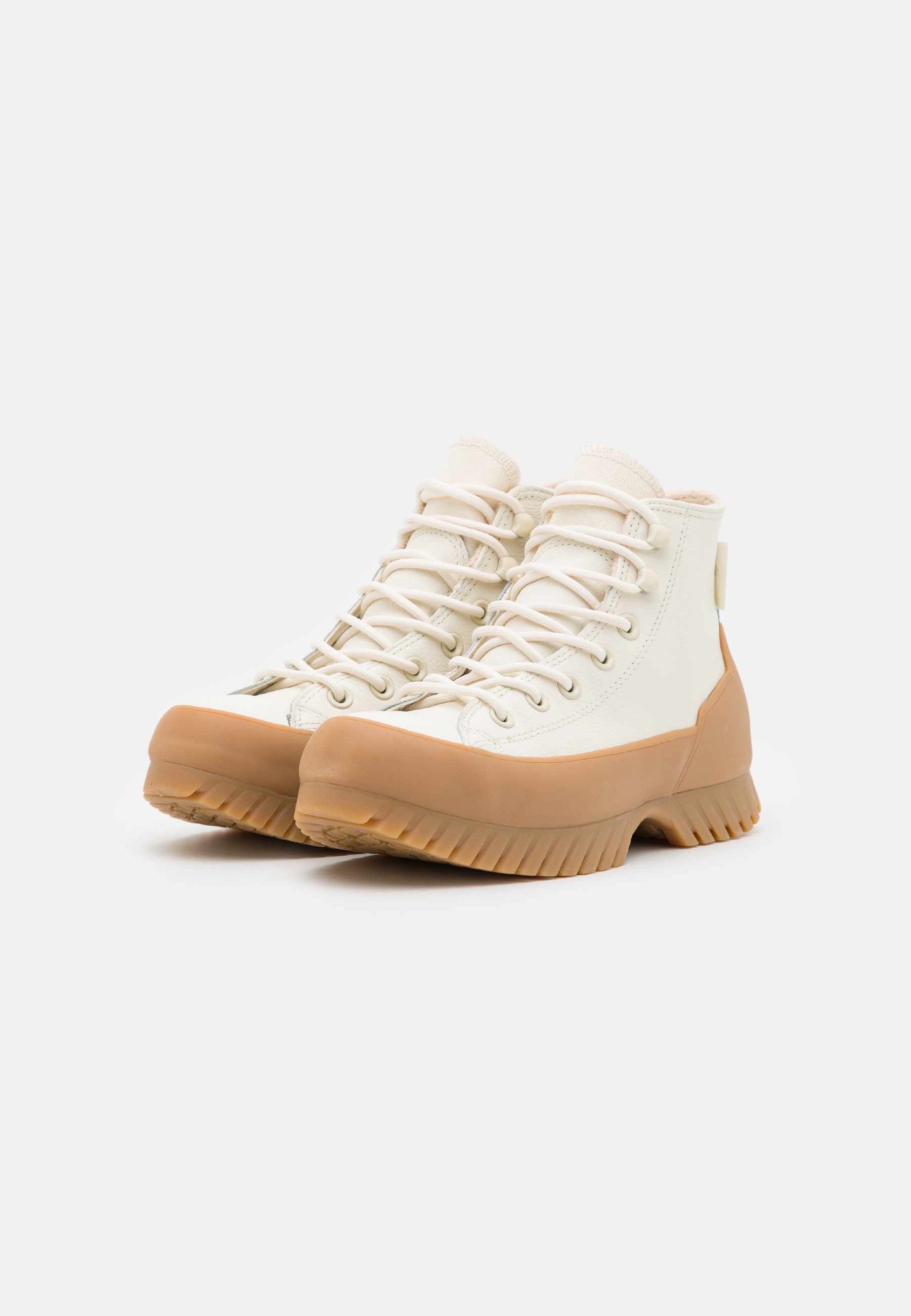 Converse CHUCK TAYLOR ALL STAR LUGGED WINTER 2.0 UNISEX - Zapatillas altas  - egret/light twine/light honey/blanco - Zalando.es