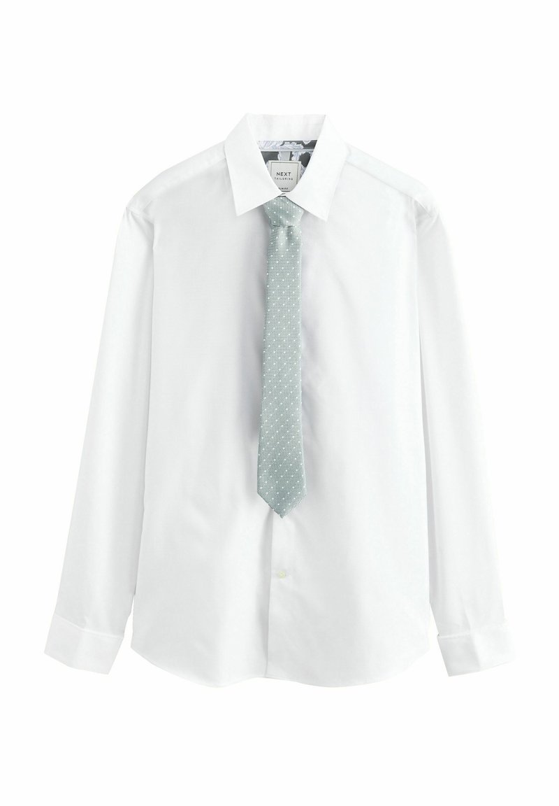 Next SET - Alkalmi ing - white sage green dot